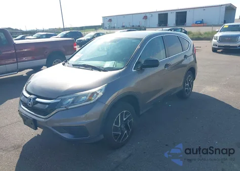 2016 Honda Cr-V Se from USA, damaged, VIN 5J6RM4H44GL014853